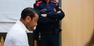 Dani Alves es condenado a 4 años de prisión por agresión sexual