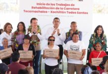 Invierten 44 mdp en rehabilitación carretera Tecamachalco-Xochitlán Todos Santos