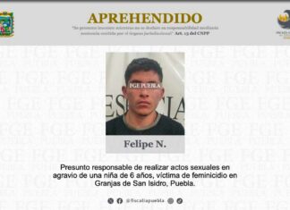 Detienen a Felipe por abuso de su sobrina Daniela, menor fallecida en Granjas de San Isidro Felipe
