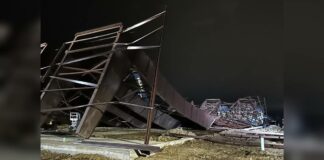 Colapsa hangar en aeropuerto de Idaho; hay 3 muertos y 9 heridos