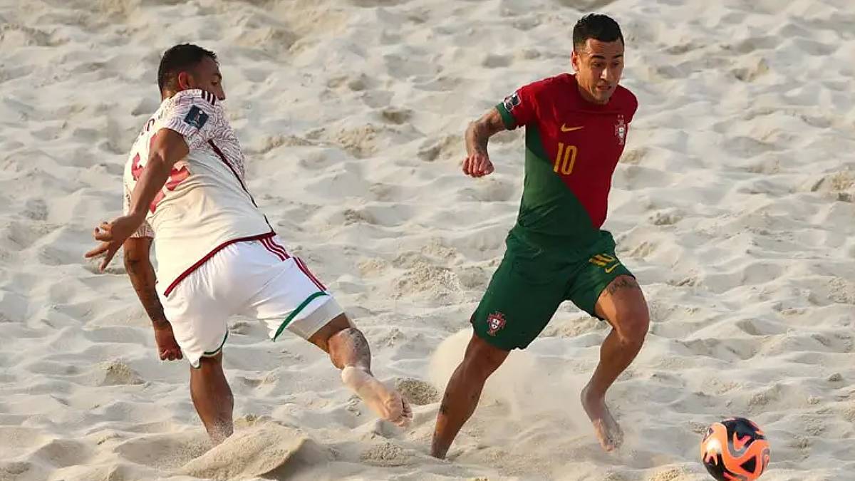 Portugal goleia o México na estreia na Copa do Mundo de Beach Soccer