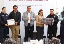 Entregan insumos al Centro Penitenciario para Adultos Mayores Penitenciario
