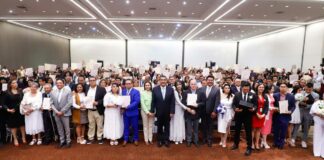 Parejas celebran 14 de febrero con matrimonios gratuitos en Puebla Puebla