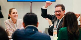 Se reúnen diputados federales de Juntos Hacemos Historia con Sheinbaum Sheinbaum