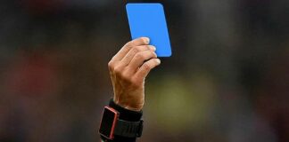 Anuncian introducción de tarjeta azul en el fútbol profesional