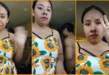 Mujer sufre violencia en transmisión en vivo y pide ayuda