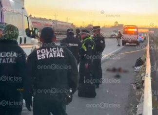 Accidente quita la vida a motociclista y ciclista en la Puebla-Orizaba Accidente