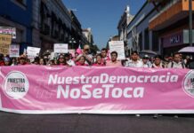 Con “Marcha por la Democracia” piden que gobierno federal no intervenga en elecciones elecciones