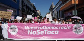 Con “Marcha por la Democracia” piden que gobierno federal no intervenga en elecciones elecciones