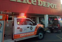 Bomberos sofocan incendio en colonia Benito Juárez Incendio