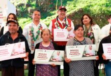 Sergio Salomón recorre Sierra Nororiental para iniciar obras y entregar apoyos obras