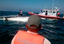 Yate se hunde en Veracruz con 10 personas a bordo Yate