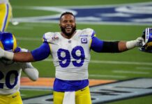 Tras de 10 temporadas, Aaron Donald anuncia su retiro de la NFL Aaron Donald