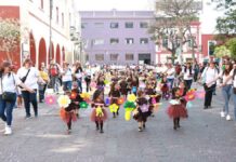 Música, color y alegría invadieron desfile de primavera en Atlixco Atlixco