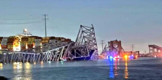 Hallan cuerpo de quinta víctima en colapso de puente en Baltimore Baltimore