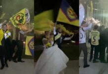 Boda con temática americanista causa furor en redes