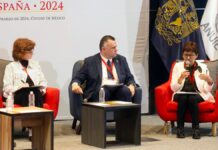 Participa Lilia Cedillo en Cumbre de Rectoras y Rectores México-España 2024