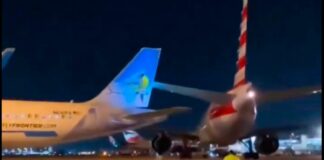 Dos aviones chocan en el aeropuerto de Miami