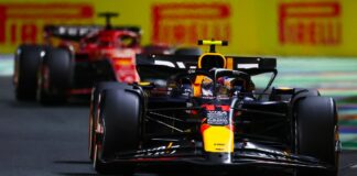 Checo Pérez finaliza segundo en GP de Arabia Saudita