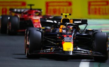 Checo Pérez finaliza segundo en GP de Arabia Saudita