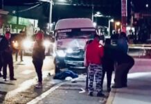 Hombre muere atropellado por combi en Tecamachalco