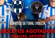 Se agotan boletos para el Rayados-Inter Miami en Concachampions