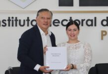 Fernando Morales se registra como candidato a la gubernatura
