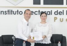 Mario Riestra se registra como candidato a la alcaldía de Puebla