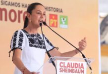 Sheinbaum promete tres obras de infraestructura en Puebla