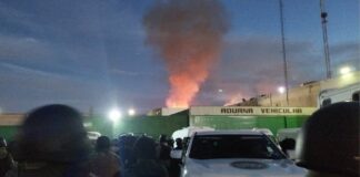 Se incendia penal de San Luis Potosí tras intento de motín