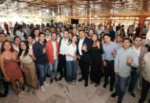 Armenta dialoga con jóvenes empresarios poblanos sobre el futuro de Puebla