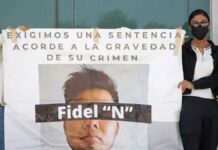 Exigen perspectiva de género en audiencia contra Fidel “N”, agresor de Esmeralda Millán Esmeralda
