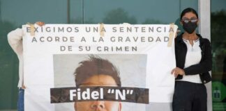 Exigen perspectiva de género en audiencia contra Fidel “N”, agresor de Esmeralda Millán Esmeralda