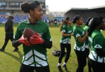‘Girls Flag’ de la NFL en Reino Unido aumentará cupo de 120 a 260 niñas