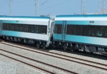 Se descarrila vagón del Tren Maya en Tixkokob, Yucatán