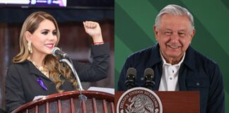 AMLO respalda a Evelyn Salgado tras caso Yanqui Rothan Gómez Salgado