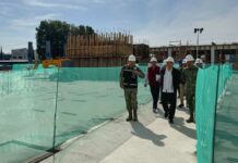 AMLO supervisa construcción del nuevo hospital de San Alejandro San Alejandro