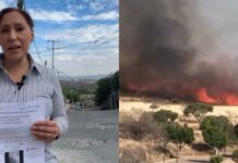 Lupita Leal denuncia que incendio en La Calera fue intencional