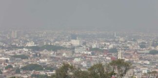 Actividad del Popocatépetl e incendios afectan calidad del aire en Puebla aire