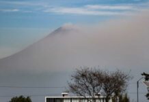 Puebla, San Pedro, San Andrés, Cuautlancingo y Amozoc registran caída de ceniza ceniza