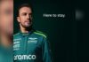 Fernando Alonso renueva con Aston Martin hasta 2026
