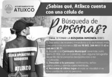 Célula de Búsqueda de Personas en Atlixco ¿Cómo funciona? Búsqueda