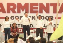 Armenta visita Tehuacán en su segundo día de campaña