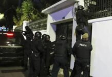 México rompe relaciones diplomáticas con Ecuador tras ataque a su embajada