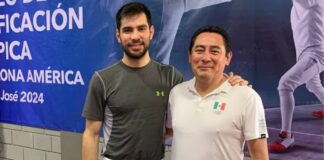 Poblano Gibrán Zea clasifica a Juegos Olímpicos de París 2024 en esgrima