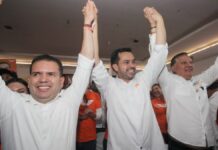 Jorge Máynez visita San Martín Texmelucan