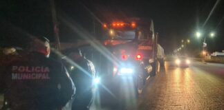 Recuperan tractocamión robado en la Puebla-Atlixco