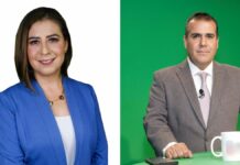 Paty Estrada y Juan Carlos Valerio serán moderadores del debate a la gubernatura