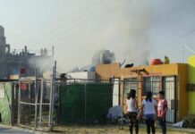 Se registran tres incendios en Puebla capital; hay un muerto