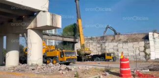 Desahogan tráfico por construcción del Distribuidor Vial en Vía Atlixcáyotl Distribuidor